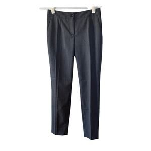 Dolce & Gabbana Virgin Wool Trouser Charcoal - EU 36 / US 4-6 Quiet Luxury Chic